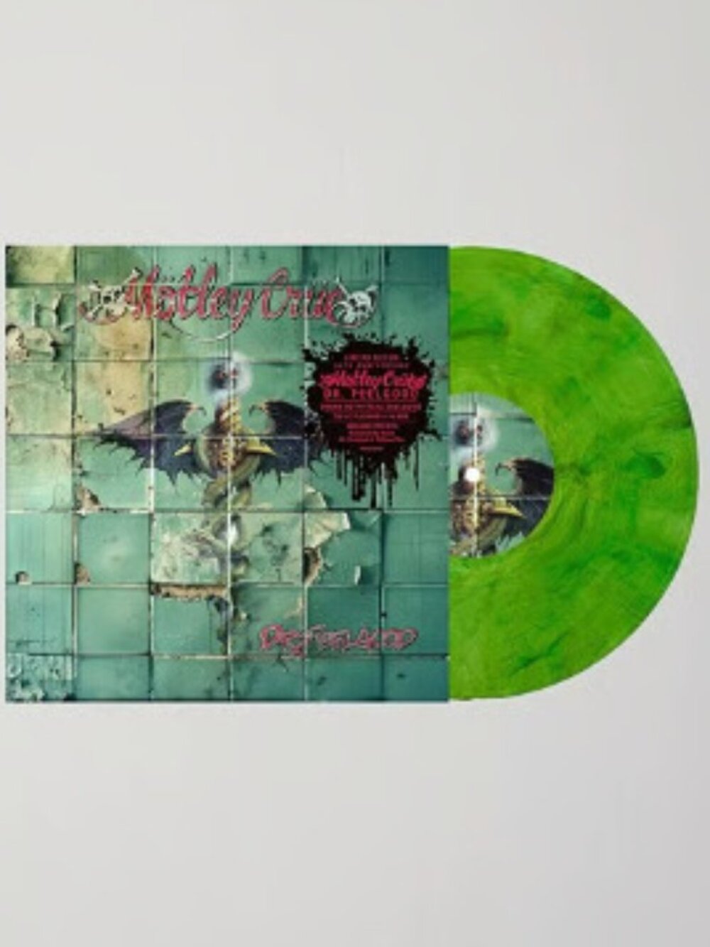 Motley Crue Dr. Feelgood LP ~ Exclusive Colored Vinyl ~ New/Sealed!